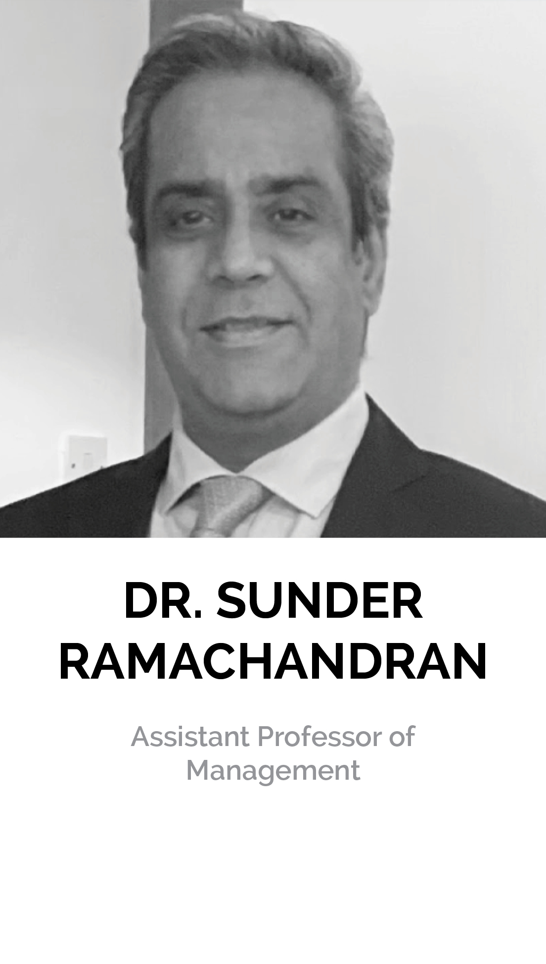 Dr. Sundar